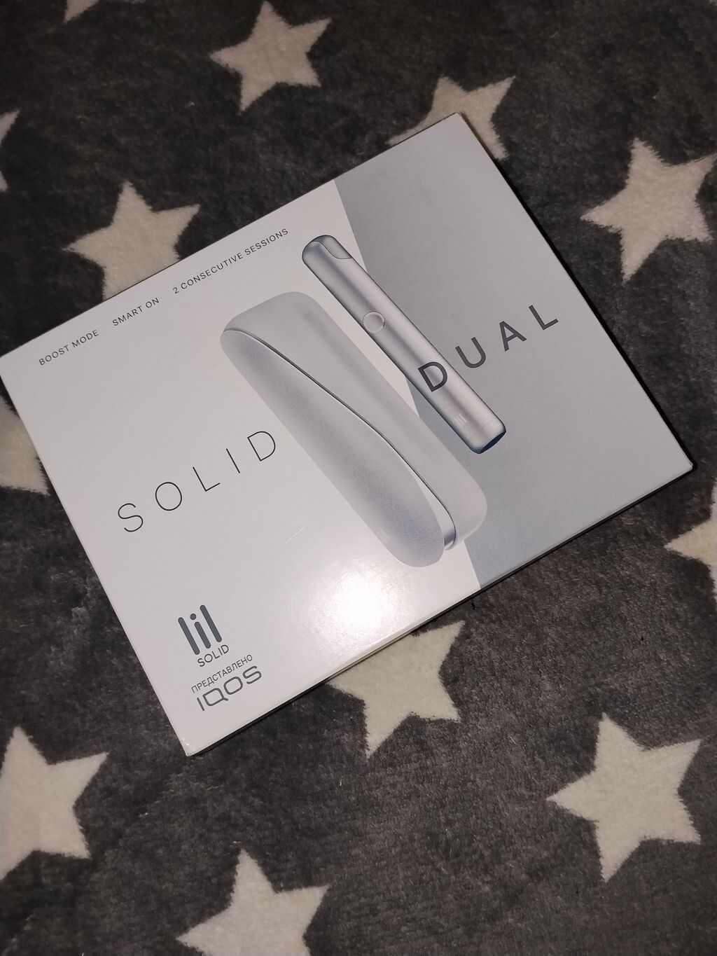 Lil Solıd Dual (Iqos təqdimatı) – tütün isidən cihaz Qutu tərkibi — Elektronik siqaretlər, Bakı