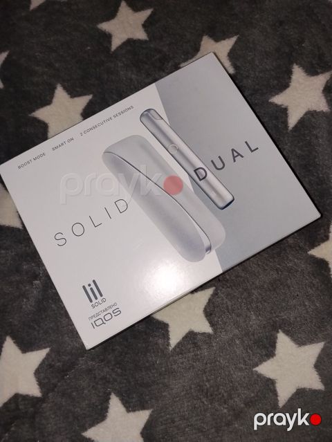 Lil Solıd Dual (Iqos təqdimatı) – tütün isidən cihaz Qutu tərkibi — Bakı