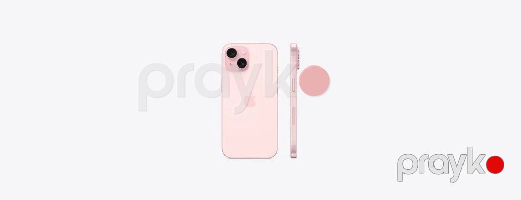Apple iPhone 15 Pink 128GB/6GB — Smartfonlar, Bakı (2)