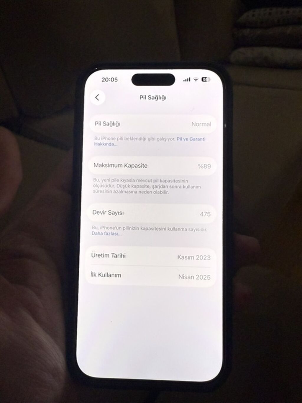 IPhone 15 Pro, 128 GB, Qara, Face ID — Apple iPhone, Bakı (3)