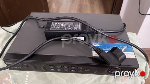 Hikvision DVR + təhlükəsizlik kamera dəsti. Tam işlək və probıemsizdi — Bakı