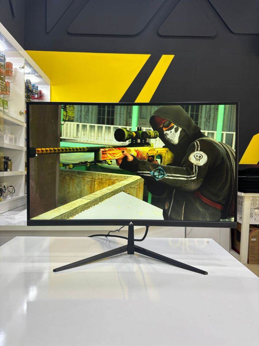 Monitor LED "Alfa, Curved 75Hz 27 Inch" — Elektronika, Bakı (4)
