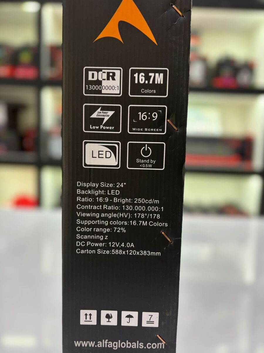 Monitor LED "Alfa, 165 Hz 24 Inch Curved" — Kompüterlər və noutbuklar, Bakı (9)