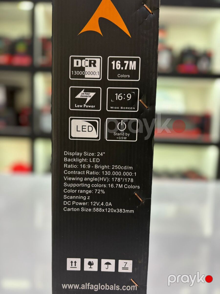 Monitor LED "Alfa, 165 Hz 24 Inch Curved" — Kompüterlər və noutbuklar, Bakı (9)