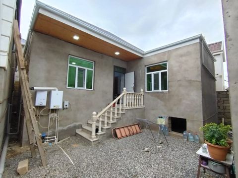 Həyət evi, Biləcəri qəs — Bakı