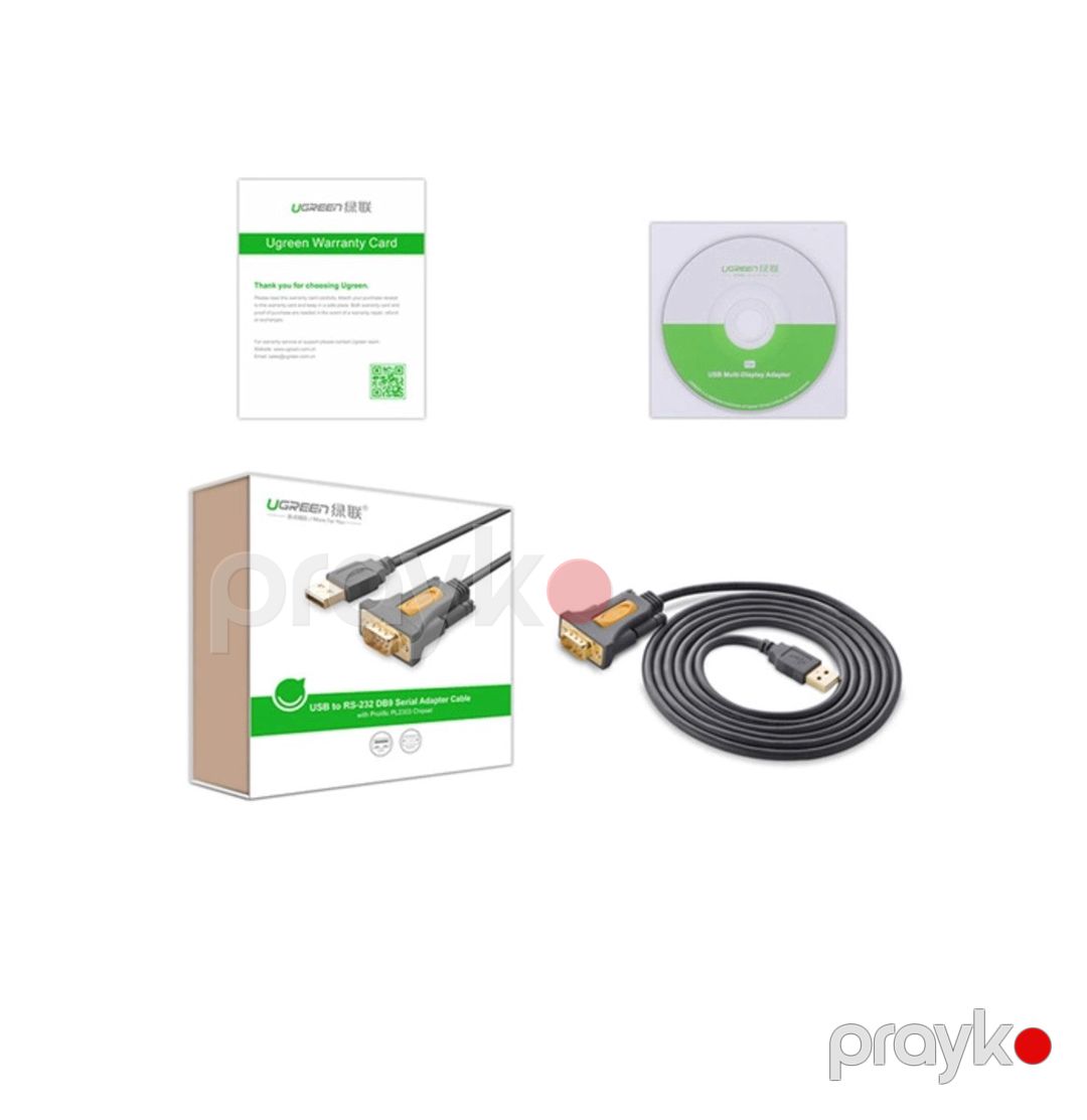 Comport kabel "Ugreen USB to DB9 RS-232 Adapter Cable" — Periferik cihazlar, Bakı (4)