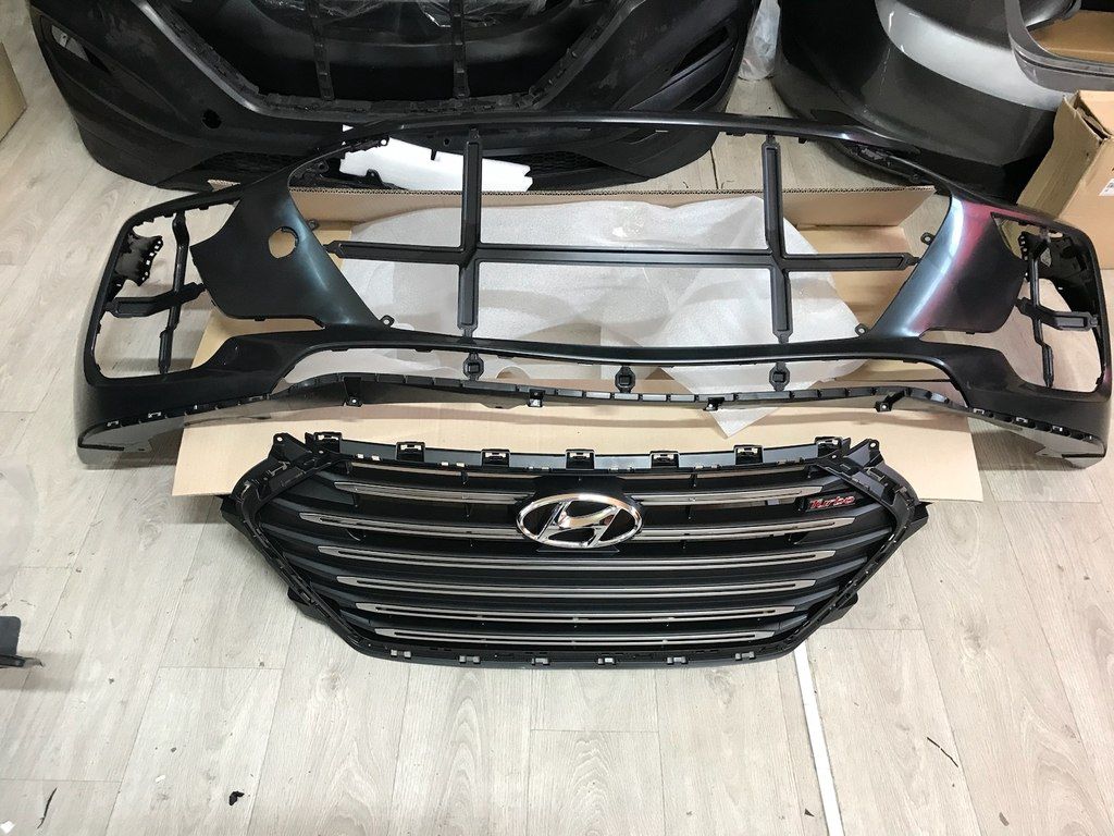 "Hyundai Elantra Sport 2016-2018" radiator barmaqlığı — Ehtiyat hissələri və aksesuarlar, Bakı (2)