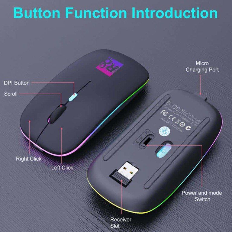 Siçan "Wireless Rgb R8 1715" — Elektronika, Bakı (5)