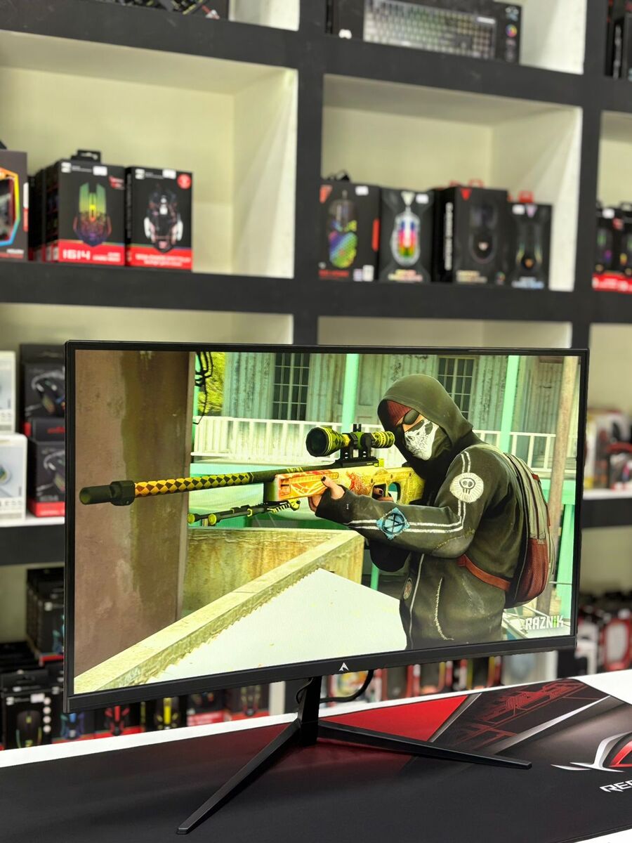 Monitor LED "Alfa, Curved 75Hz 27 Inch" — Elektronika, Bakı (12)