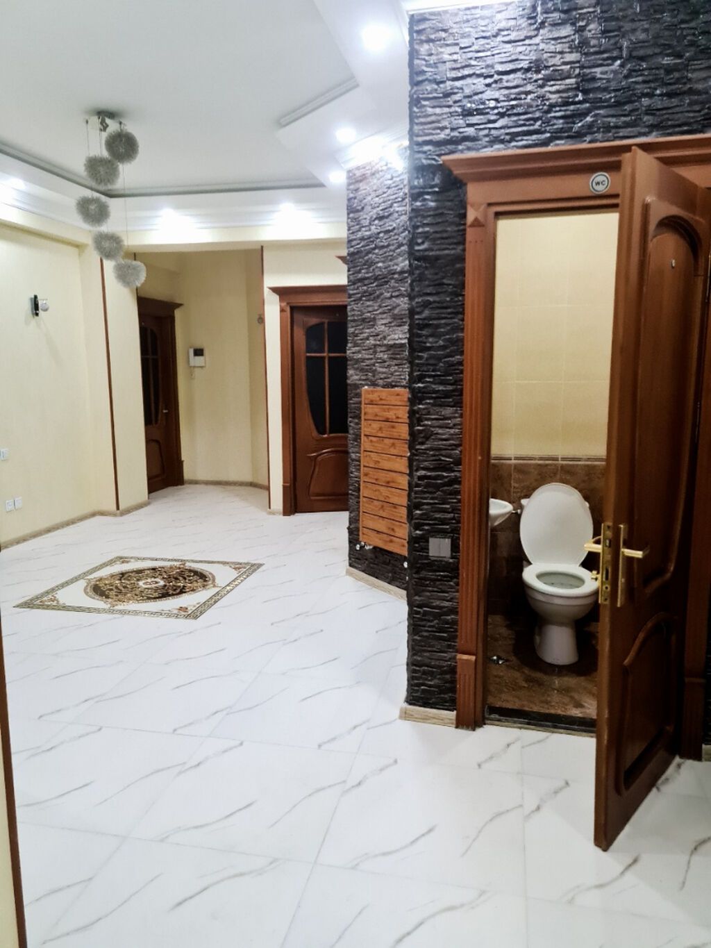 4 otaqlı, Yeni tikili, 143 kv. m — Mənzil, Bakı (9)