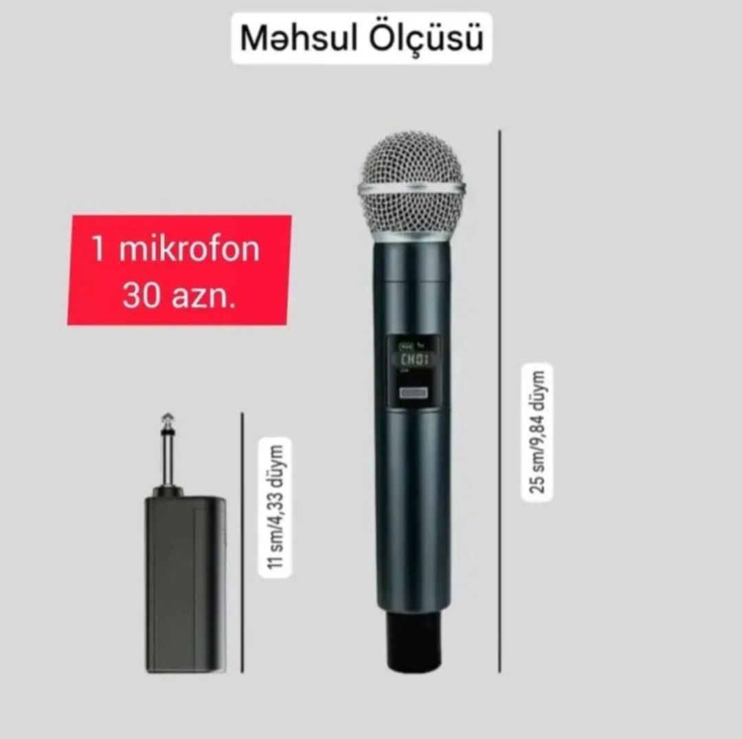 Mikrofon — Səs texnikası, Bakı (2)