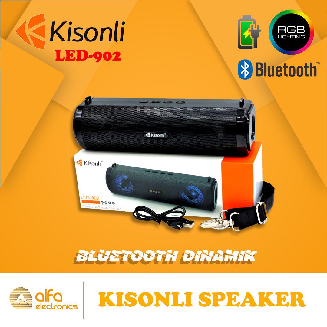 Bluetooth dinamik "Kisonli LED-902" — Elektronika, Bakı (5)