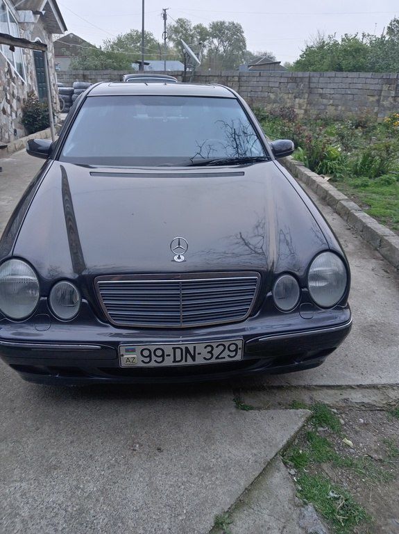 Mercedes E 240, 2.4 L, 2001 il, 326 000 km — Avtomobillər, Xaçmaz (5)