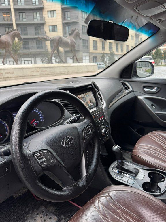 Hyundai Santa Fe, 2.4 L, 2015 il, 220 000 km — Avtomobillər, Bakı (11)