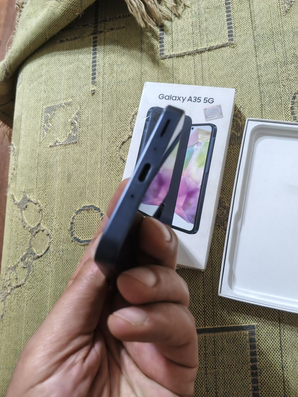 Samsung Galaxy A35 5G, 256 GB, rəng - Mavi, Face ID — Samsung, Digah (2)