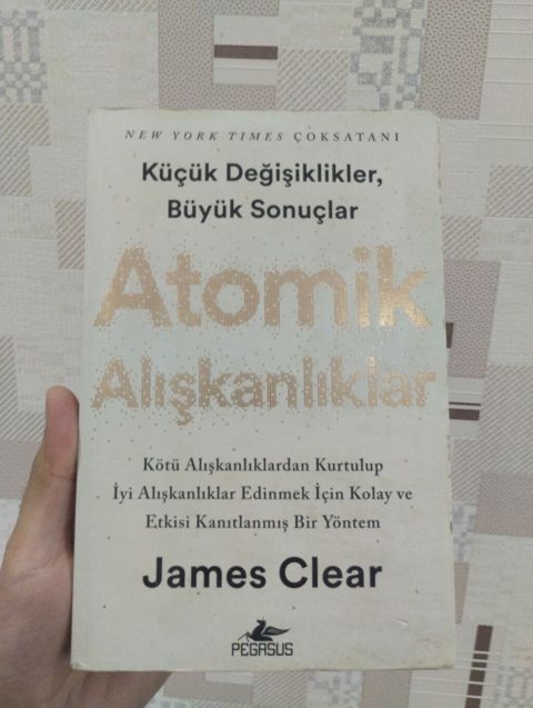 Məhsul: Kitab – “Atomik Alışqanlıqlar” (Türkcə nəşr) Müəllif: James — Masazır
