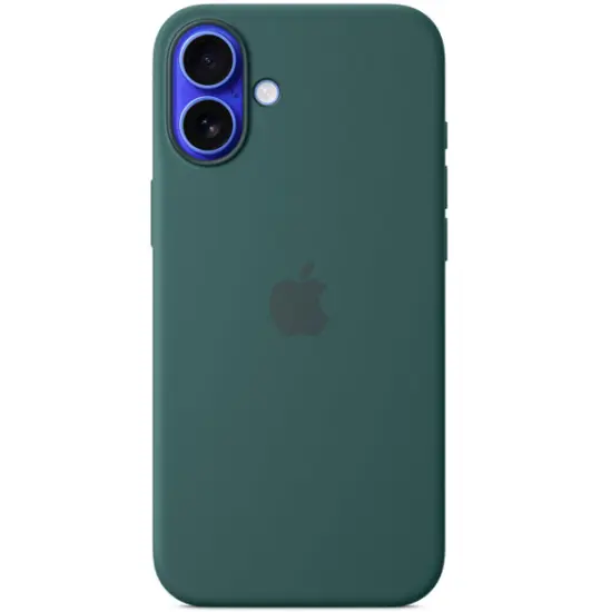 Apple Iphone 16 Plus case Silicone Case with MagSafe MYYH3ZM/A Lake Green — Bakı