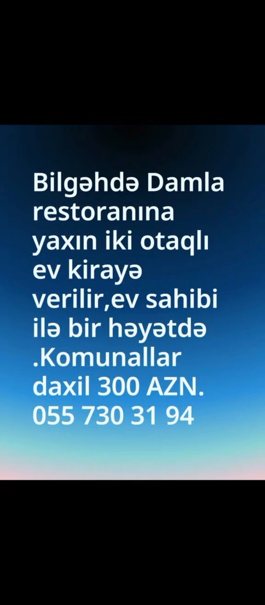 40 kv. m, 2 otaqlı — Ev, villa, Digah