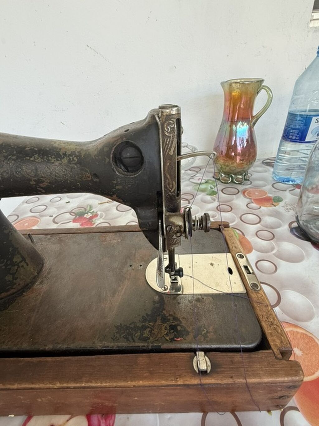 Məhsul: Mexaniki tikiş maşını (antika, stolüstü model) Xüsusiyyətlər — Digər, Bakı (4)