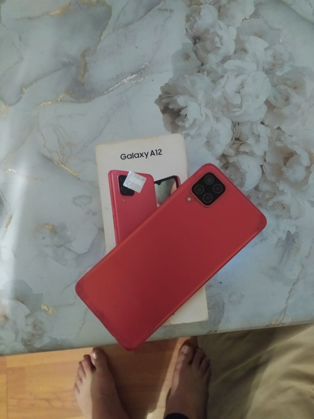 Samsung Galaxy A12, 32 GB, rəng - Qırmızı, İki sim kartlı — Samsung, Bakı (4)