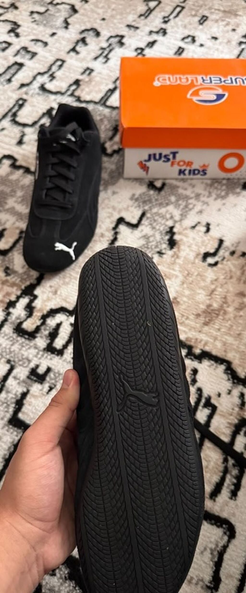 Puma x BMW Motorsport idman ayaqqabısı - Rəng: tam qara - Model — Şəxsi əşyalar, Bakı (3)