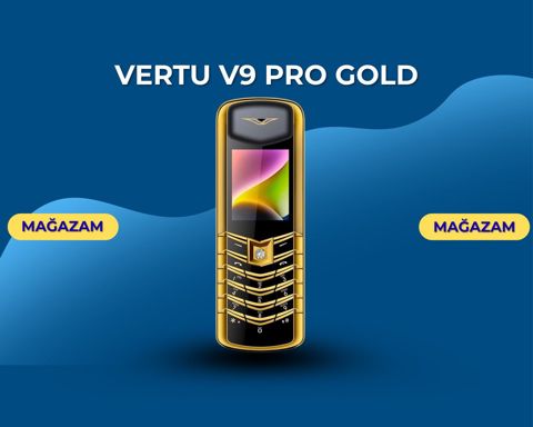 Vertu V9 pro gold — Bakı