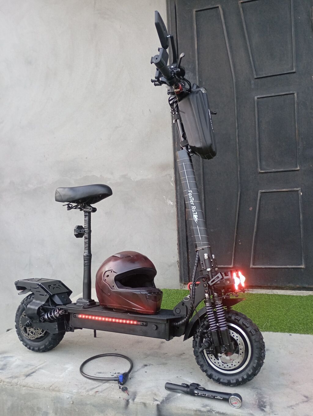 FasTer skuter Rs7 Elektrik skuter – off-road tipli, güclü — Skuterlər, Digah (5)
