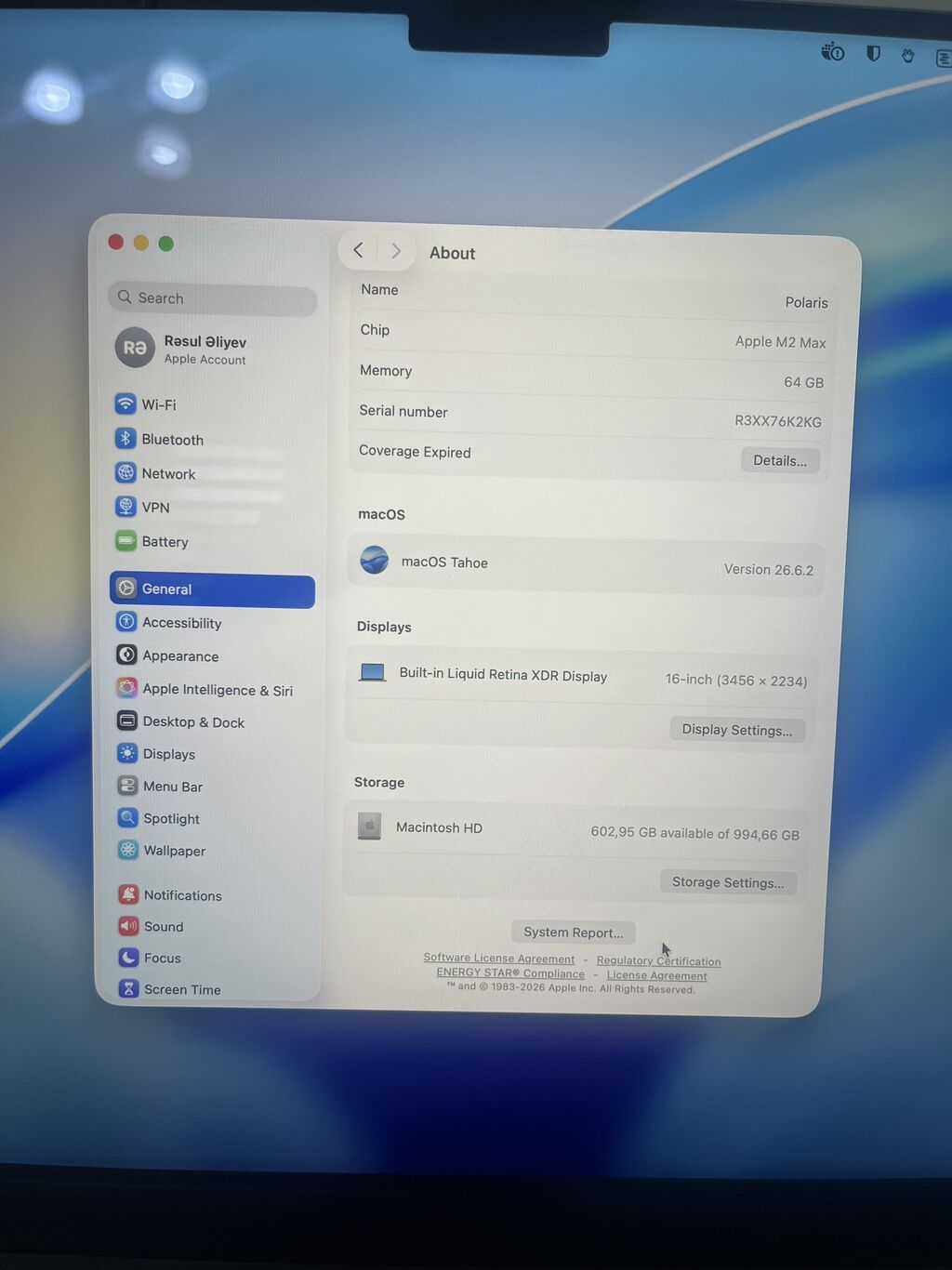 İşlənmiş Apple MacBook, 16 Apple M2 Max, 1 TB, Ünvandan götürmə — Apple Macbook, Bakı (8)