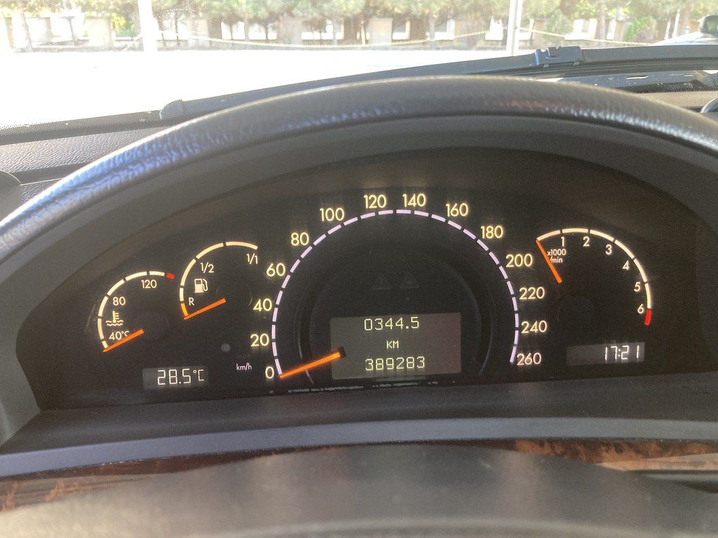 Mercedes S 350, 3.7 L, 2002 il, 388 238 km — Avtomobillər, Bakı (6)