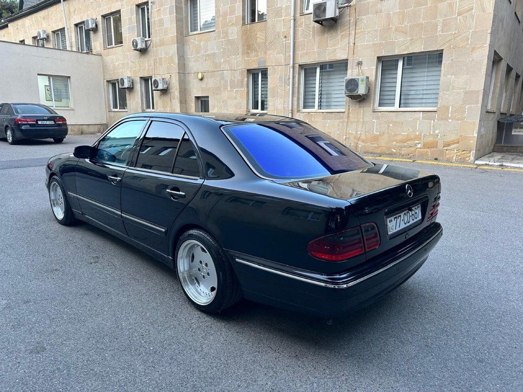 Mercedes E 220, 2.2 L, 2000 il, 340 000 km — Avtomobillər, Bakı (7)