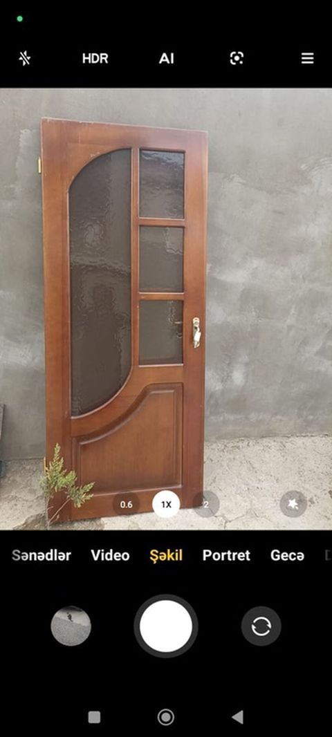 Ağac giriş/interyer qapısı - Material: təbii ağac karkas, bərkidilmiş — Saray