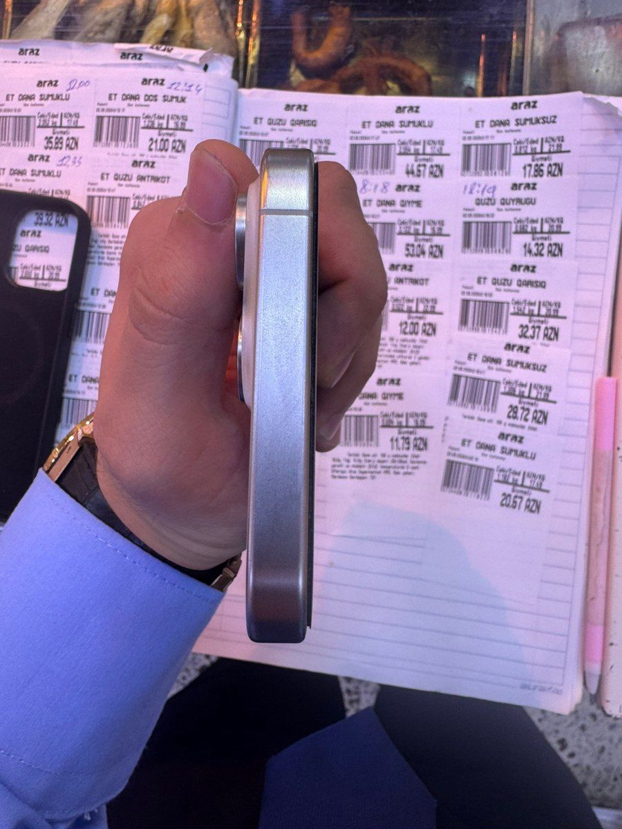 Apple iPhone 15 Pro Max White Titanium 256GB/8GB — Smartfonlar, Sumqayıt (4)