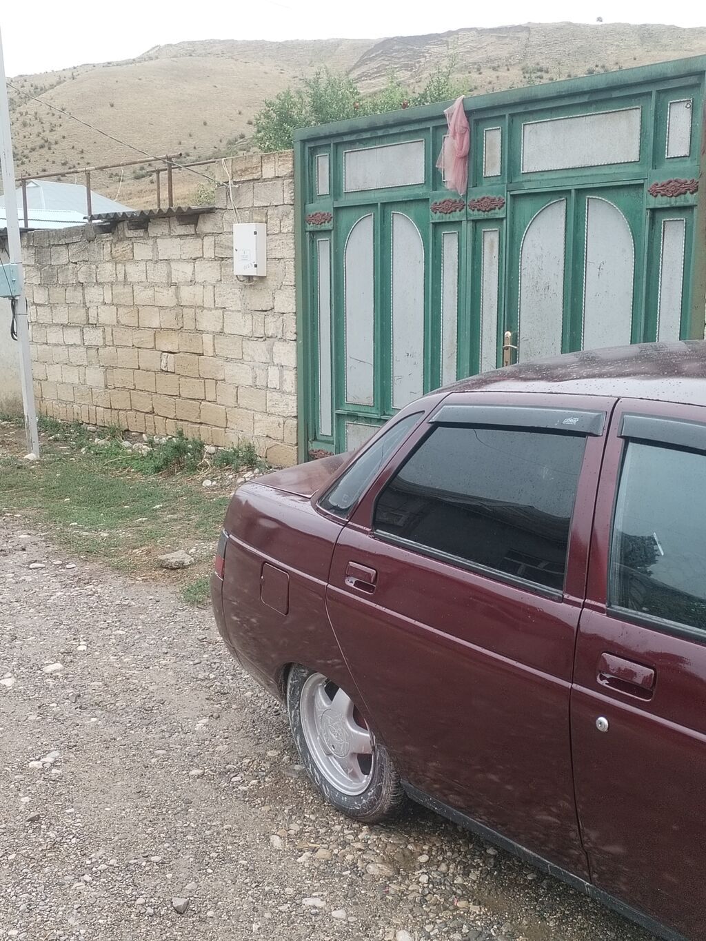 Avtomobil: Lada/VAZ 2110 sedan Rəng: tünd qırmızı (bordo) Yanacaq — Avtomobillər, Xızı (2)