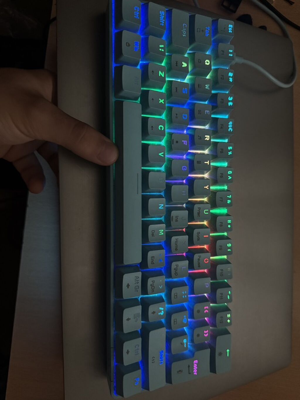 Salam Gamepower qulacıq və Ziyoulang T60 Gaming Red Switch Klavitura — Klaviaturalar və siçanlar, Bakı (4)