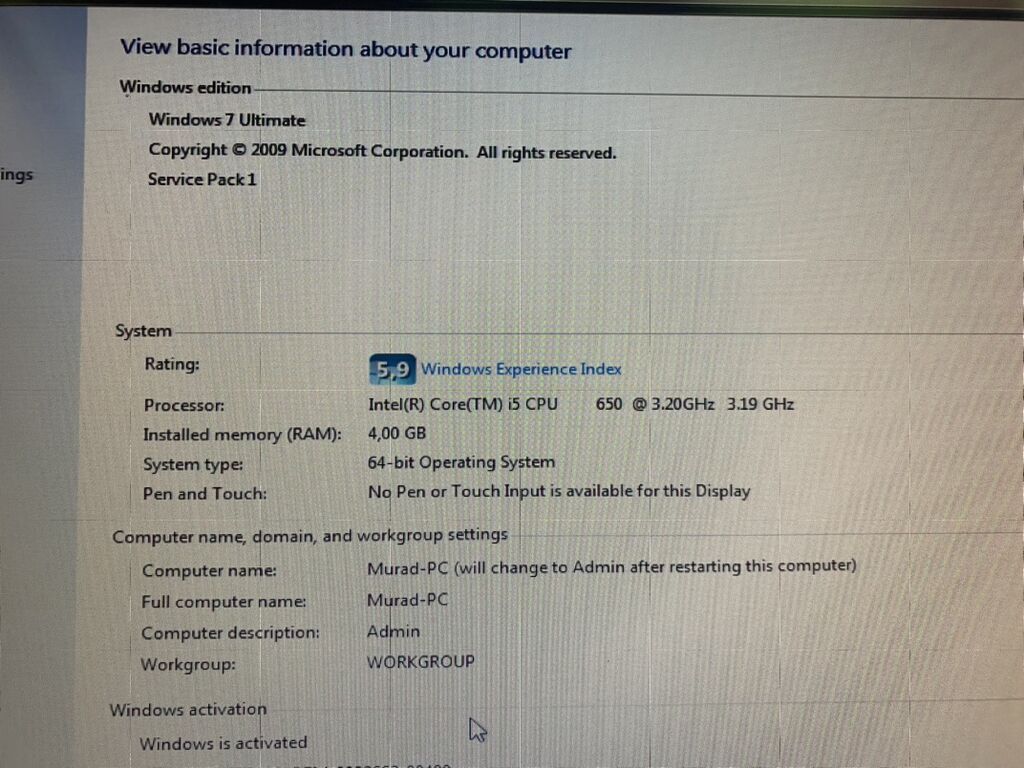 Masaüstü Kompüter Sistemi – Samsung korpus, Gigabyte əsas lövhə — Masaüstü kompüterlər, Bakı (6)