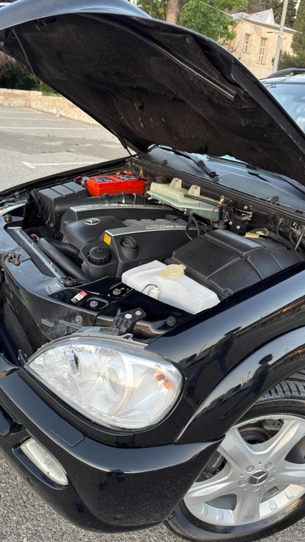 Mercedes-Benz M-Class (W163) SUV - Korpus: qara rəng, 5 qapı, tam — Avtomobillər, Digah (8)