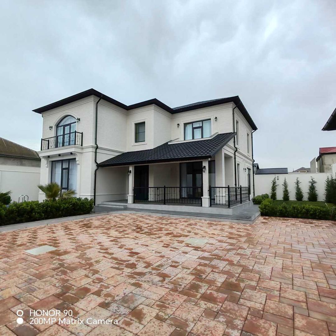 Satılır 6 otaqlı həyət evi/bağ evi 300 m² — Ev, villa, Bakı (3)