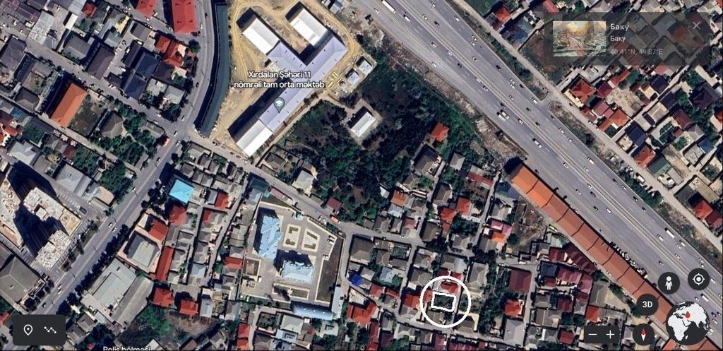 3 sot torpaq sahəsi, Xırdalan ş — Torpaq, Xırdalan (8)
