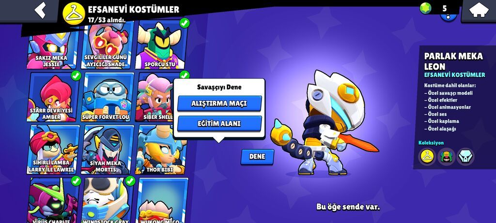Brawl Stars oyun hesabı - Kupa yolu: 62,942 - Savaşçılar: 105/106 — İdman, hobi, istirahət, Bakı (6)