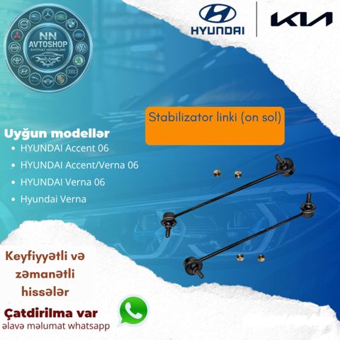 Hyundai Accent ön stabilizator lingi — Bakı