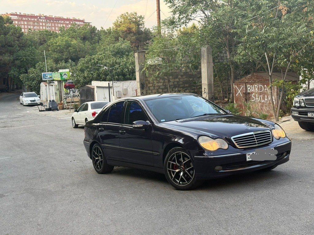Mercedes C 240, 2.6 L, 2000 il, 222 240 km — Avtomobillər, Bakı (11)