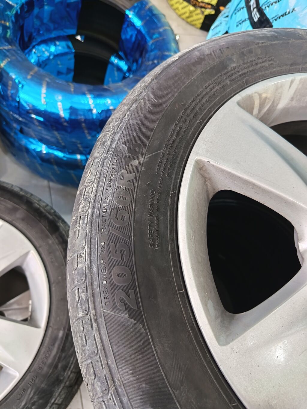 İşlənmiş Disk təkər Hyundai 205 / 60 / R 16, 5 Boltlu — Diskləri, Digah (3)