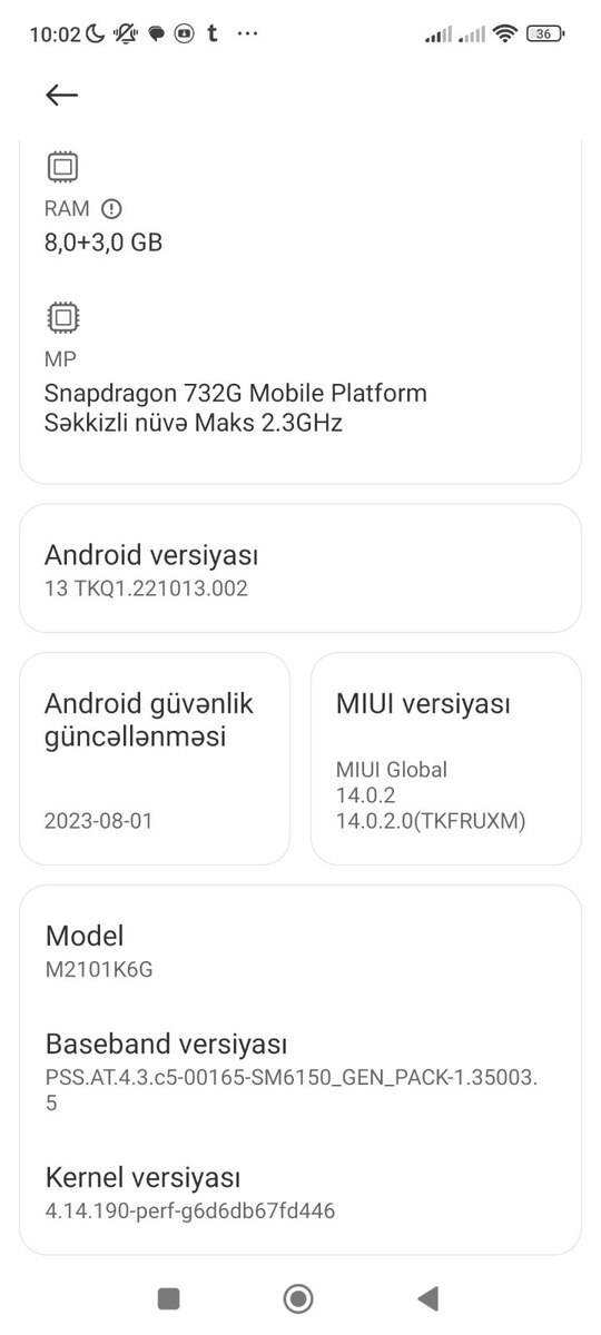 Xiaomi Redmi Note 11 Graphite Gray 128GB/8GB — Smartfonlar, Sumqayıt (7)