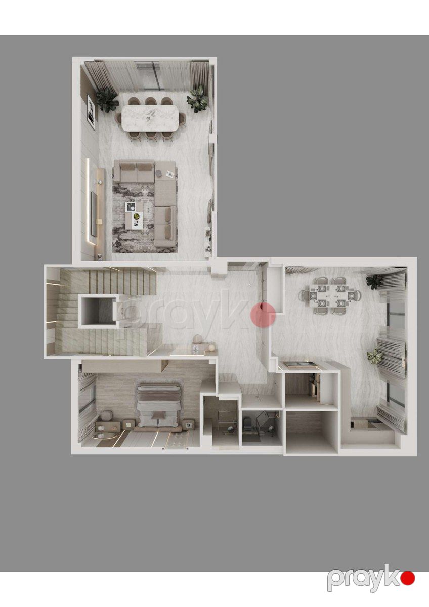 Satılır 6 otaqlı həyət evi/bağ evi 450 m² — Ev, villa, Bakı (6)