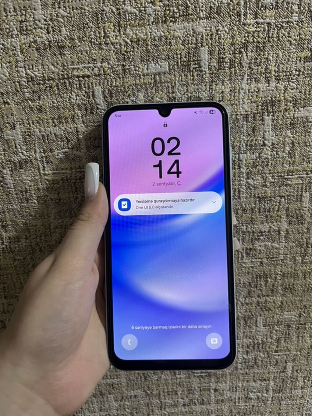 Samsung Galaxy A15, 128 GB, rəng - Ağ, Düyməli, Barmaq izi, İki sim kartlı — Samsung, Bakı (2)