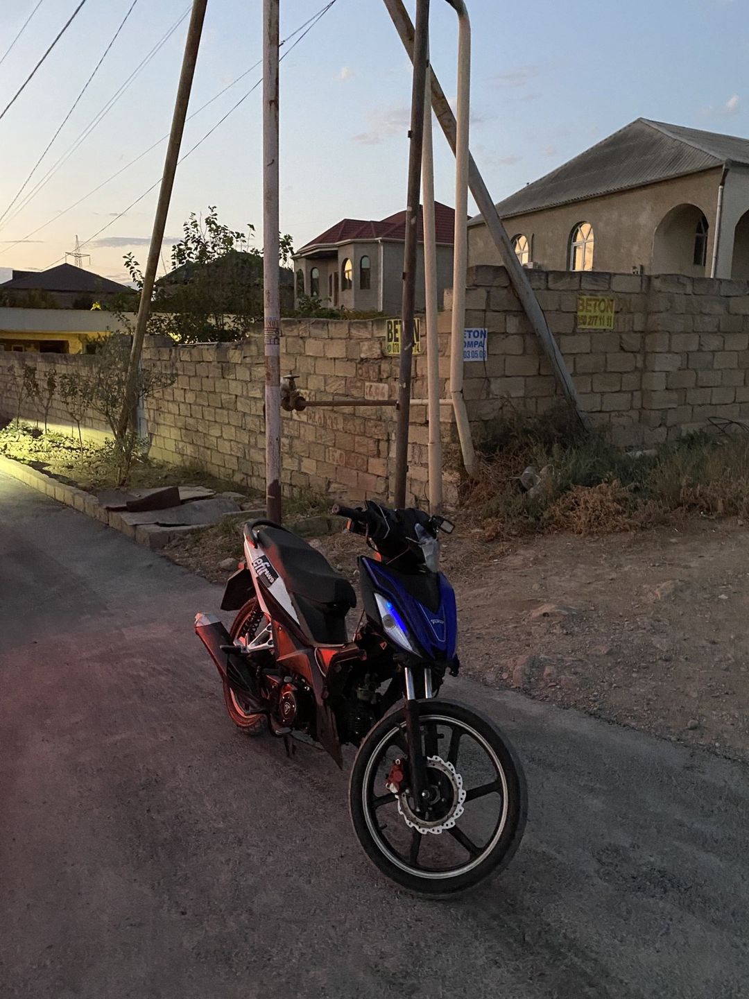 Motosiklet Tufan S50,80, 2024 il, icarəsi — Avto, Bakı (3)