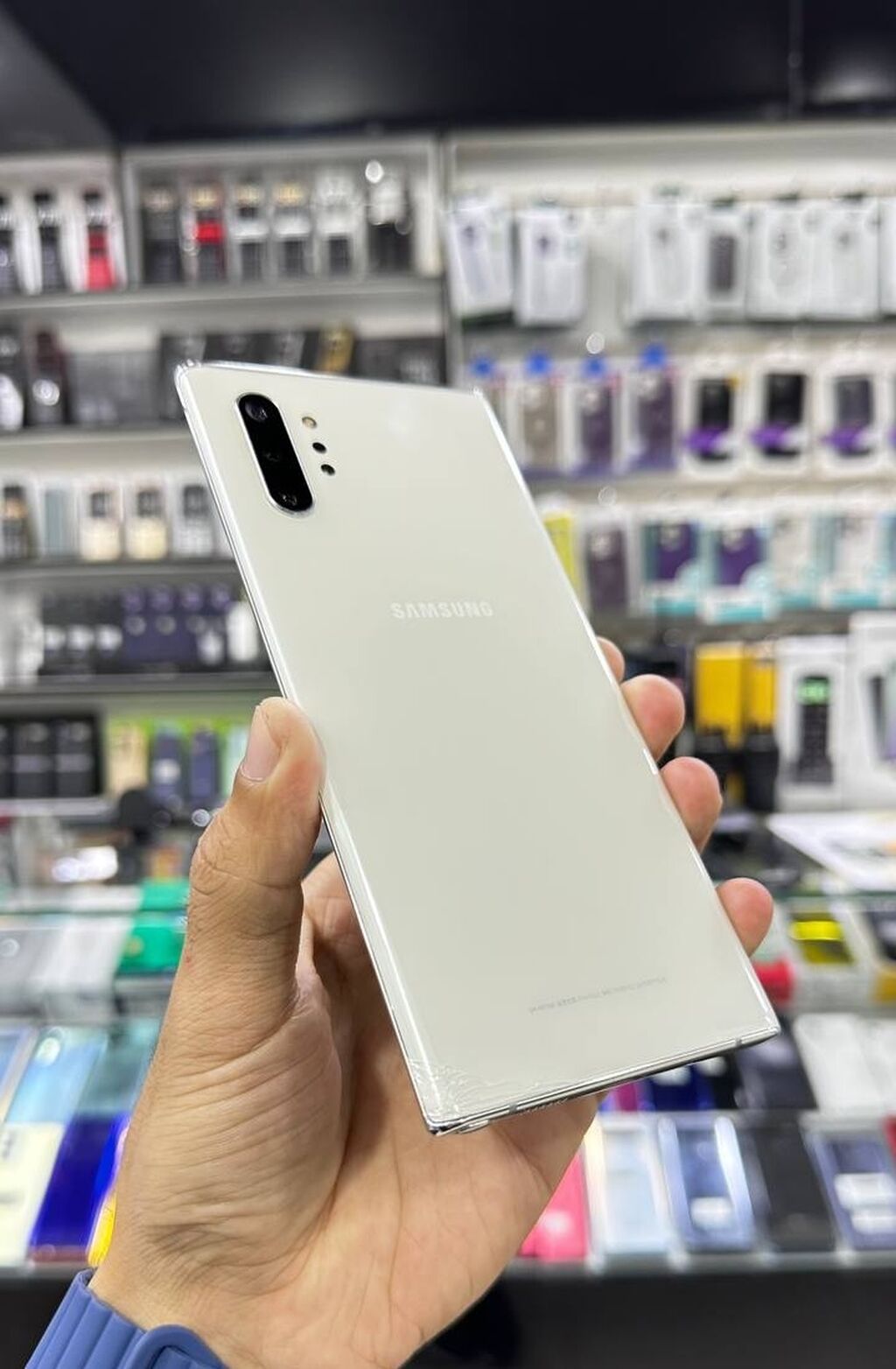 Samsung Note 10 5G, 256 GB, rəng - Ağ, Simsiz şarj — Samsung, Göyçay (3)