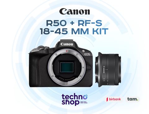 Fotoaparat "Canon R50 + RF-S 18-45 mm KIT" — Bakı