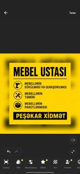 Mebel ustası — Mebel Quraşdırma, Təmir və Restavrasiyası