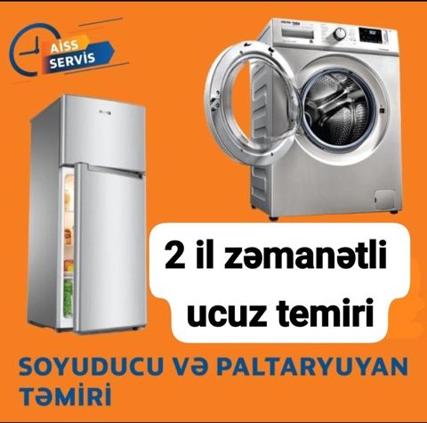 Soyuducu və paltaryuyan ustası — Bakı
